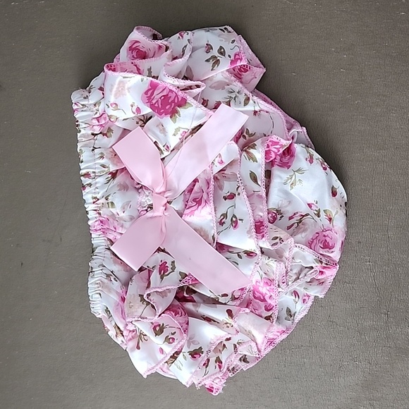 Embroidered onesie with matching pantaloon - Picture 3 of 4